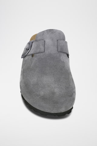 Sabots en nubuck Rosso Gris