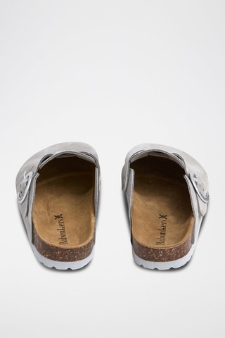 Sabots en nubuck - Gris