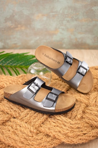 Mules Argenté