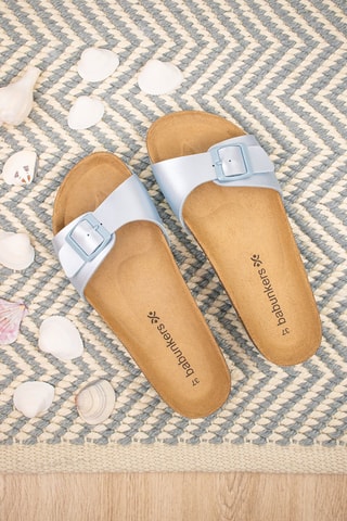 Mules Kloe Bleu