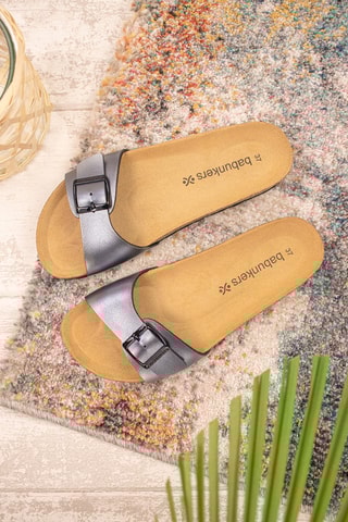 Mules Kloe Argenté