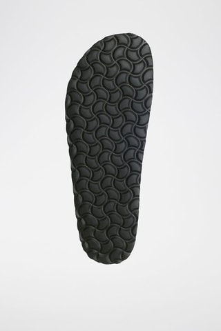 Mules en cuir 
Noir
