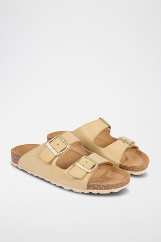Mules Beige