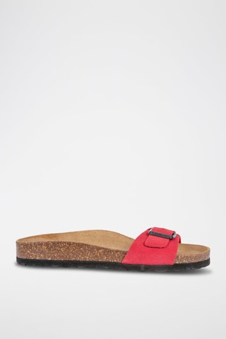 Mules en nubuck Kloe Rouge