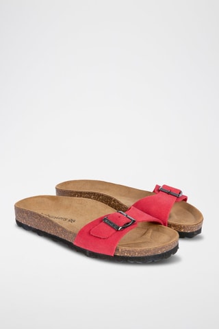 Mules en nubuck Kloe Rouge