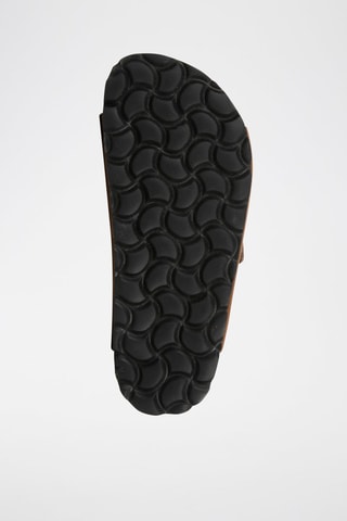 Mules en cuir Ibiza Marron