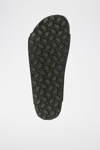 Mules en cuir 
Noir