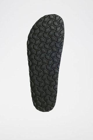 Mules en cuir 
Noir