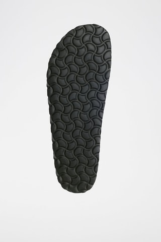 Mules en cuir 
Noir