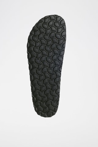 Mules en cuir 
Noir