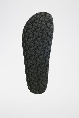 Mules en cuir 
Noir