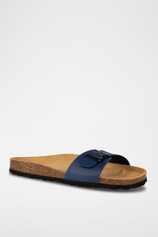 Mules Bleu marine