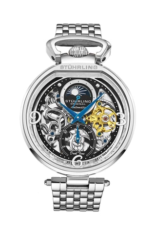 Montre automatique en acier Legacy - Argenté