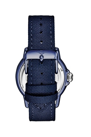 Montre automatique en nylon Bleu