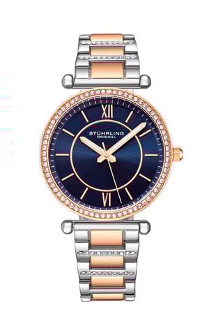 Montre à quartz Symphony Argenté et doré rose