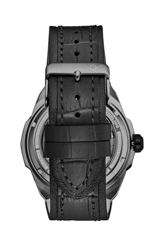 Montre automatique en cuir - Noir