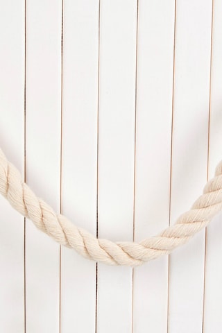 Cesto da roupa em bambu Kankyo Branco - 30 x 40 x 60 cm