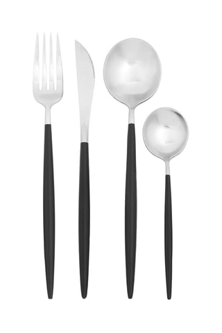 Faqueiro em aço inoxidável Avie Cutlery - 16 peças
