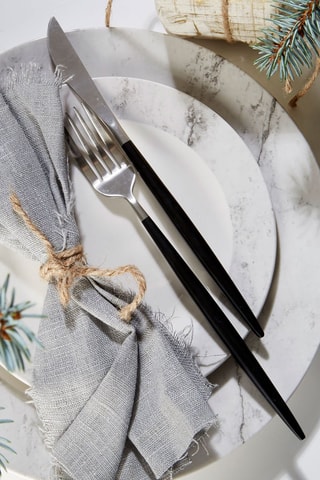 Faqueiro em aço inoxidável Avie Cutlery - 16 peças