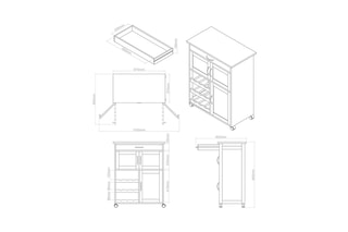 Móvel 3 portas Branco