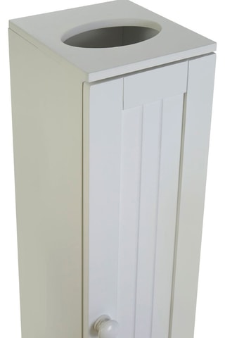 Armário de casa de banho com 1 porta Branco