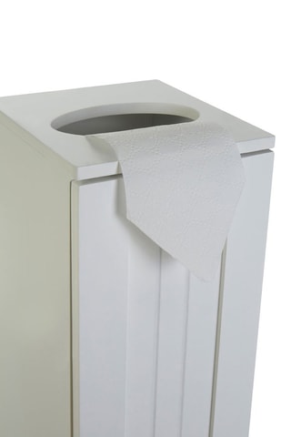 Armário de casa de banho com 1 porta Branco