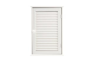 Armário de parede com 1 porta Branco