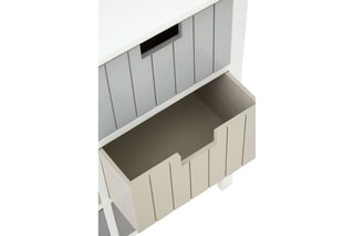 Cómoda 6 gavetas Branco