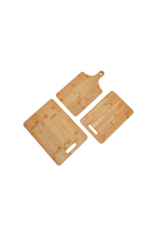 3 tábuas de cortar em bambu Kyoto - 35 x 25 / 30 x 20 / 35 x 20 cm