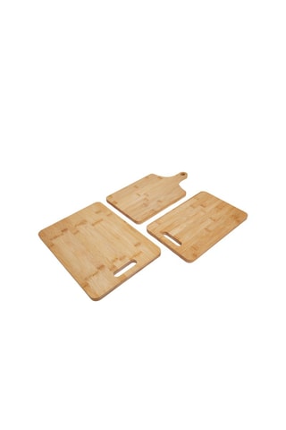 3 tábuas de cortar em bambu Kyoto - 35 x 25 / 30 x 20 / 35 x 20 cm
