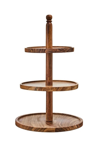 Expositor em madeira de sheesham Kora - 57 cm