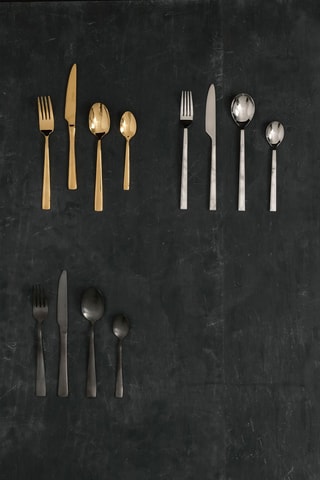 Faqueiro em aço inoxidável Avie Cutlery - 16 peças
