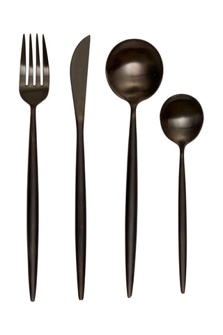 Faqueiro em aço inoxidável Modern Retro Cutlery - 16 peças