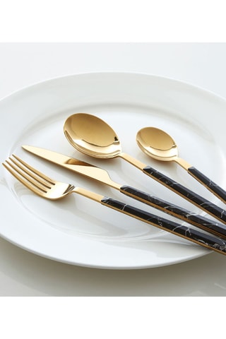 Faqueiro em aço inoxidável Avie Cutlery - 16 peças