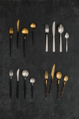 Faqueiro em aço inoxidável Avie Cutlery - 16 peças