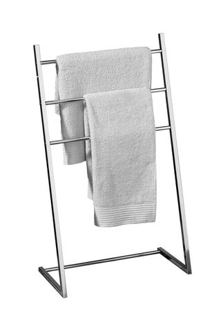 Suporte para toalhas 
Prateado