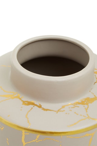 Vaso em cerâmica Daria - 17 x 32 x 17 cm