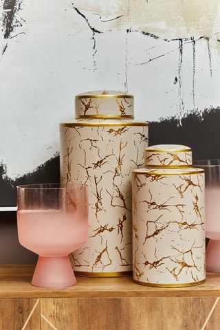 Vaso em cerâmica Daria - 17 x 32 x 17 cm