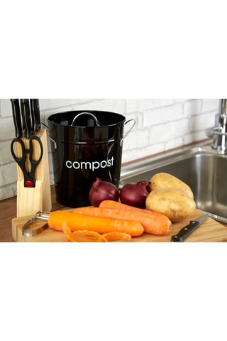 Caixote do lixo para compostagem 3 l