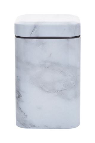 5 caixas de arrumação White Marble Branco e cinzento
