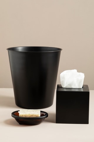 Caixa para lenços Allegra Preto