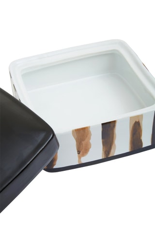 Caixa de porcelana Mona - 12 x 7 x 12 cm