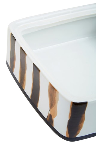 Caixa de porcelana Mona - 12 x 7 x 12 cm