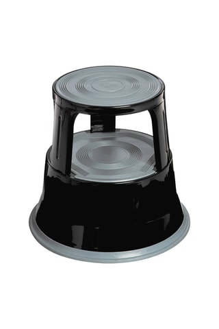 Escadote 2 níveis Step Stool - 43 x 40 x 43 cm - Preto