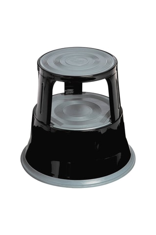Escadote 2 níveis Step Stool - 43 x 40 x 43 cm - Preto