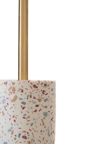 Piaçaba em aço inoxidável Gozo - Dourado e branco