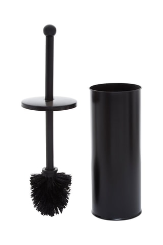 Piaçaba em aço inoxidável Allegra - Preto