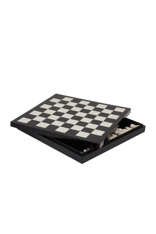 Tabuleiro de xadrez Churchill Games - Branco e preto