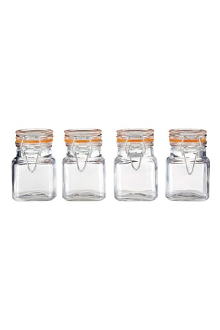 4 frascos vidro 9 cl