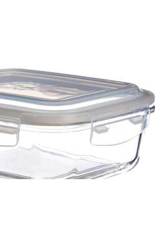 Travessa vidro borossilicato com tampa silicone - 1 l